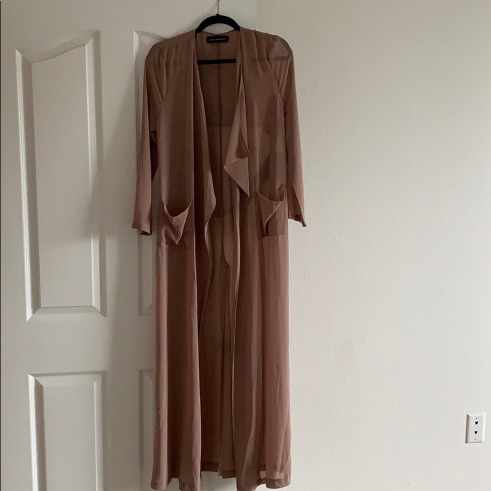 Naked wardrobe nude duster